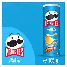 Чипси із сіллю й оцтом Pringles Salt@vinegar 165 г