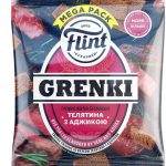 Грінки житні зі смаком "Телятина з Аджикою" Flint 100г