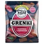 Грінки житні зі смаком "Телятина з Аджикою" Flint 100г