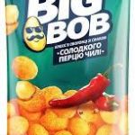 Арахіс смажений в оболонці зі смаком "Солодкий перець Чилі" Big Bob 55 г Україна