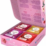 Чай квітково-трав'яний "4 смаки" Lovare (королівський десерт, альпійські трави, ягідне варення, малина)