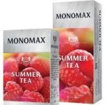 Чай каркаде подрібнений зі смаком малини пакетований Monomax (25 пакетиків х 2 г) 50 г
