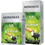 Чай зелений китайський байховий з ароматом саусеп пакетований Monomax (25 пакетиків х 1,5 г)37,5 г