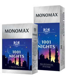Чай "1001 Nights" пакетований Monomax (25 пакетиків х 1,5 г)37,5 г
