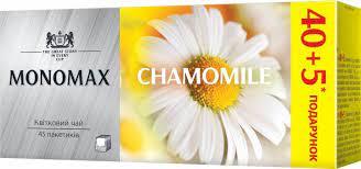 Чай квітковий Ромашка пакетований Monomax (45 пакетиків х 1,3 г)58,5г