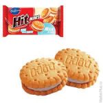 Печиво сендвіч із полуничним кремом Hit Sunny Strawberry 220г Польща