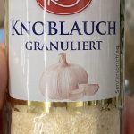 Приправа Часник гранульований Kania 70 г Німеччина