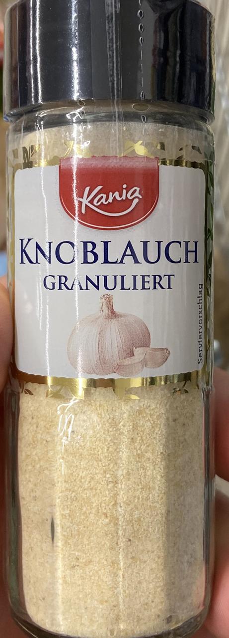 Приправа Часник гранульований Kania 70 г Німеччина