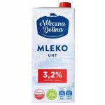 Молоко ультрапастеризоване 3,2% жирності Mleczna Dolina 1 л Польща