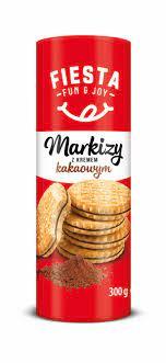 Печиво з кремом какао Fiesta Markizy 300г Польща