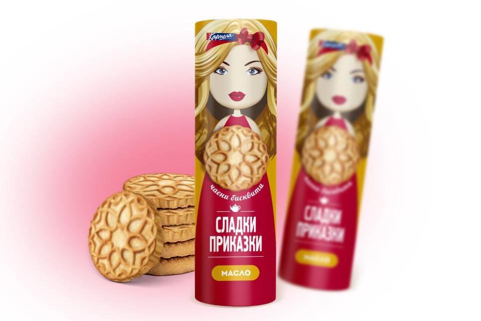 Печиво олійне БЕЗ ПАЛЬМОВОГО МАСЛА Karmela 163г Болгарія