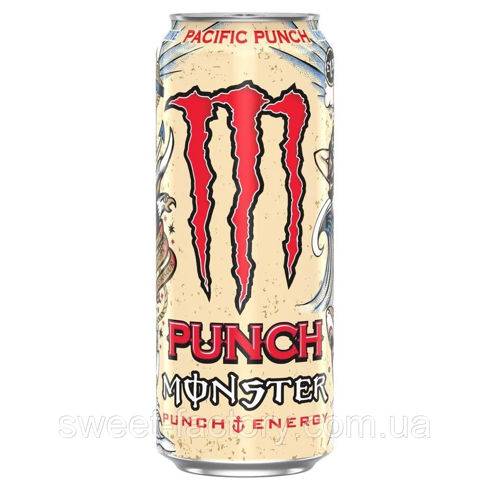 Енергетичний напій Monster Punch Pacific Punch 500 мл Ірландія