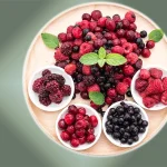 Желе (Galaretka) зі смаком малини, ожини та журавлини Delecta 50 г Польща