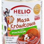 Згущене молоко з горіховим смаком без глютену Masa krowkowa Helio 400 г Польща