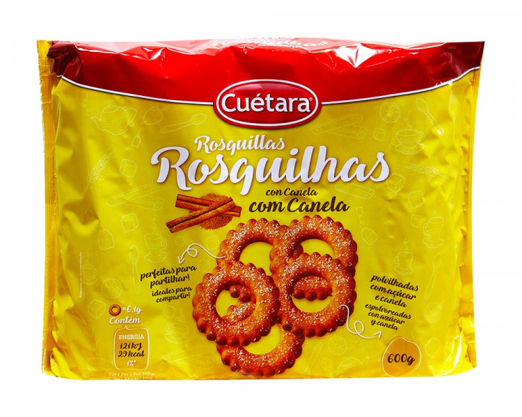Печиво хрустке з корицею Cuetara Rosquilhas (4 шт. х150г) 600 г Іспанія