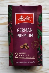 Кава мелена 100% Арабіка Melitta German Premium 500 г Німеччина