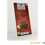 Шоколад чорний з апельсином 100% Organic Virchuous Dark Orang 80 г Іспанія