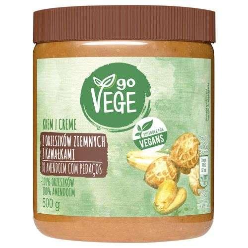 Арахісовий крем зі шматочками горіха Go Vege 500 г Польща