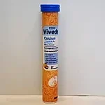 Вітаміни шипучі Edeka Elkos Vivede Calcium+ Vitamin K1, D 3, Фолієва кислота Німеччина (17 шт.)