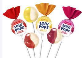 Карамель льодяникова Lolli Pops з йогуртовим смаком Roshen 1 шт. Україна