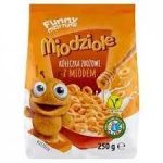 Сухий сніданок "Колечки медові" Funny Morning Koleczka zbozowe z moodem, 250 г Польща