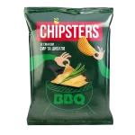 Чипси картопляні хвилясті зі смаком сиру та зеленої цибулі Chipster's 120 г Україна