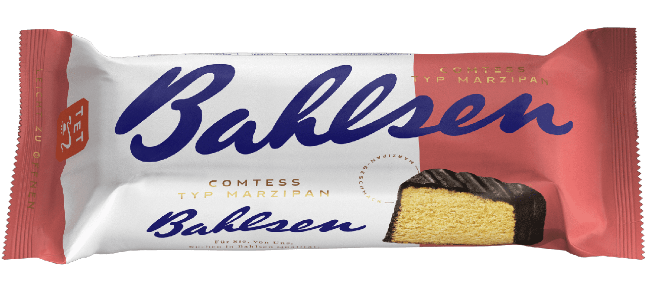 Кекс бісквітний з марципаном Bahlsen Comtess typ marzipan 350 г Німеччина