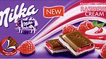 Шоколад Milka Raspberry Creme (Малиновий крем) 100г Швейцарія