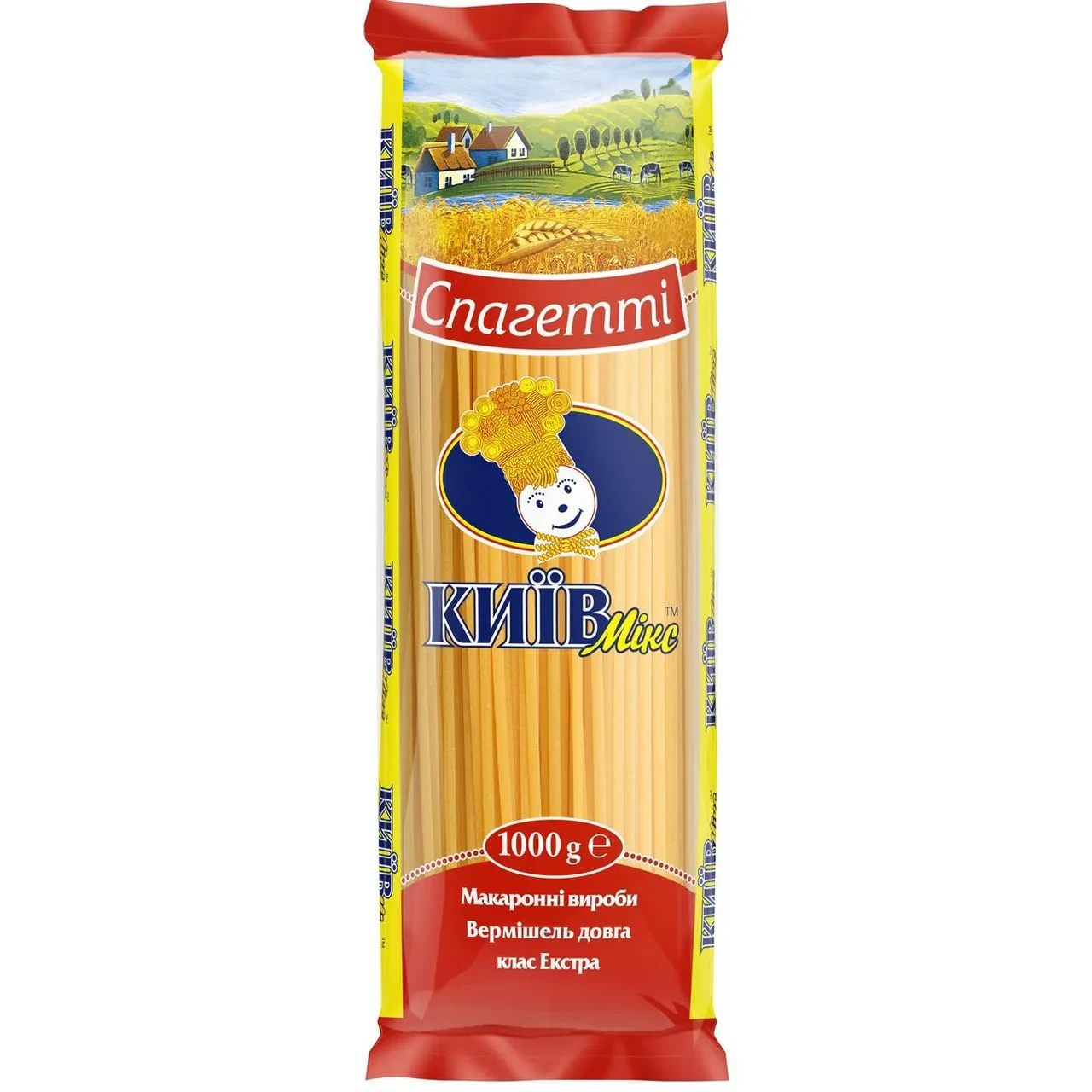 Макаронні вироби Спагеті Київ Мікс 1кг