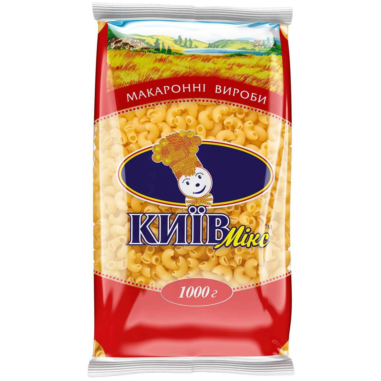 Макаронні вироби Ріжки Київ Мікс 1кг