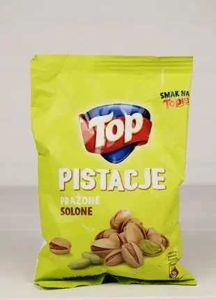 Фісташки смажені солоні Top Biedronka 200 г Польща