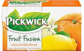Чай фруктовий Pickwick Fruit Fusion citrus&elderflower 20пак. 40 г Нідерланди