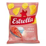 Чипси зі смаком лосось у вершках Estrella 125 г Україна