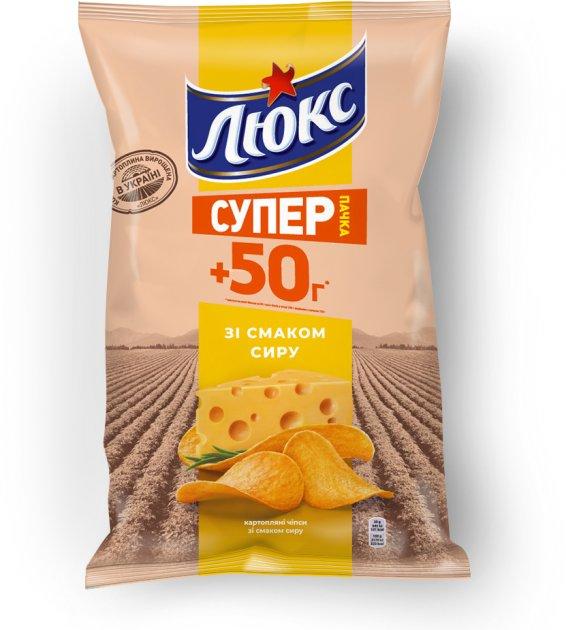 Чипси зі смаком сиру Люкс 183 г Україна