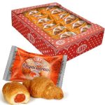 Круасан з абрикосовою начинкою Лукас 1кг Україна