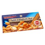 Шоколад молочний Millennium з цілим мигдалем 100 г Україна