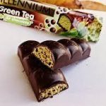 Шоколад пористий чорний Millennium Green Tea 32 г Україна