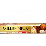 Шоколад чорний із начинкою і цілим Millennium Double Nuts 40 г Україна