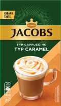 Кава розчинна Jacobs Typ Cappuchino Typ Caramel у стиках 8х12г 96г Нідерланди