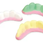 Желейні жувальні цукерки пінні зуби тубус Foam Teeth 200 шт 1,14 кг ТМ Vidal