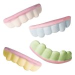 Желейні жувальні цукерки пінні зуби тубус Foam Teeth 200 шт 1,14 кг ТМ Vidal