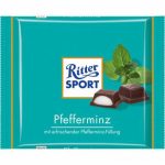 Шоколад Ritter Sport PFEFFERMINZ (М'ЯТНИЙ ЛІКЕР) Німеччина 100 г