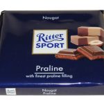 Шоколад Ritter Sport NUGAT (НУГА, ПРАЛІНЕ) Німеччина 100 г