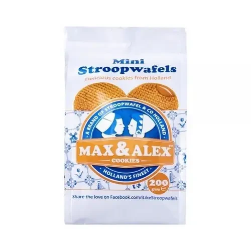 Голландські вафлі MAX&ALEX Stroopwafels 200 г Голландія