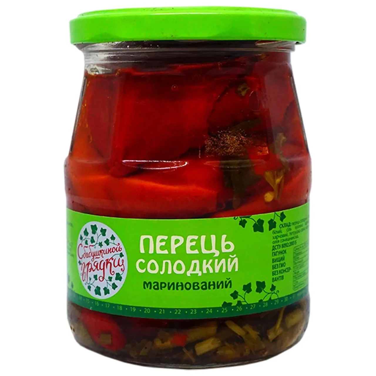 Перець солодкий маринований З бабусиною грядкою 500 г Україна
