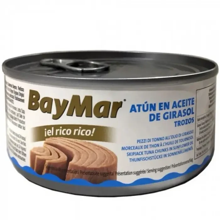 Тунець у соняшниковій олії Bay Mar Atun en aceite de girasol 160 г Іспанія