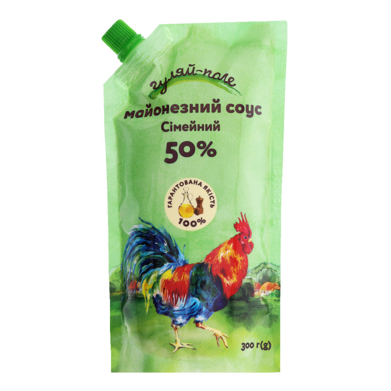 Майонезний соус Сімейний 50% Гуляй-Поле 300 г Україна