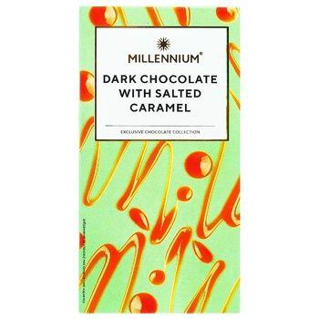 Шоколад Millennium темний із карамельною начинкою 100 г Україна