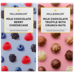 Шоколад Millennium молочний із трюфельною начинкою та хрустким горіхом 100 г Україна