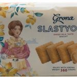 Печиво Сластена затяжне зі смаком топленого молока Slastyona ТМ Grona (6 * 60 г) 360 г Україна